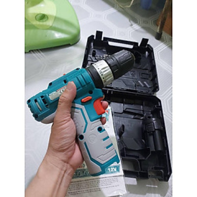 MÁY KHOAN BÚA DÙNG PIN 12V (2 PIN 1.5AH, VÀ 1 SẠC) TOTAL TIDLI12201 - HÀNG CHÍNH HÃNG