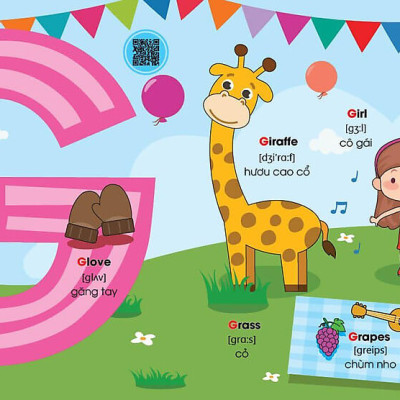 Cuộc phiêu lưu với chữ cái - My First Alphabet Adventure cho bé học tiếng anh