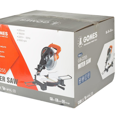 MÁY CẮT GÓC NGHIÊNG (1850W - 255MM) GOMES GB-2255 - HÀNG CHÍNH HÃNG
