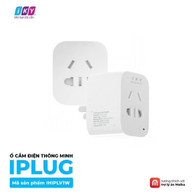 IPLUG - Ổ CẮM THÔNG MINH WIFI - Hàng Chính Hãng