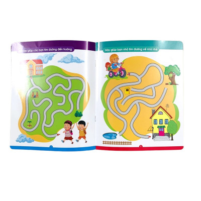 Bộ Vở Viết Xóa Được - Wipe Clean Luyện Viết, Làm Toán Không Sợ Sai ( Bộ 5 Cuốn) - Tặng Kèm 2 Bút