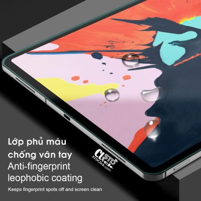 Miếng dán màn hình kính cường lực cho iPad Gen 11 A16 2025 , Air11inch M3 , Air 13inch M3 hiệu Nillkin Amazing H+ (mỏng 0.2 mm, vát cạnh 2.5D, chống trầy, chống va đập) - Hàng Chính Hãng