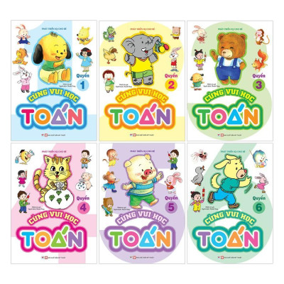 Sách - Phát Triển IQ Cho Bé - Cùng Vui Học Toán - Quyển 5 - Tân Việt Books