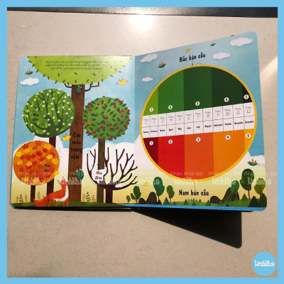 Sách Tương Tác - Lật Mở Khám Phá  - Trái Đất Của Chúng Ta - Đinh Tị Books