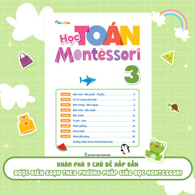 Học Toán Montessori 3 ( Phát triển trí tuệ 4+)