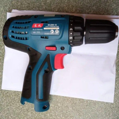 MÁY KHOAN - VẶN VÍT DÙNG PIN 12V 25NM DONGCHENG DCJZ09-10 (GỒM 2 PIN 12V/2AH) - HÀNG CHÍNH HÃNG