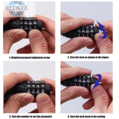 BỘ KHÓA SỐ KHÓA DÂY MẬT KHẨU CAO AN TOÀN CHỐNG TRỘM