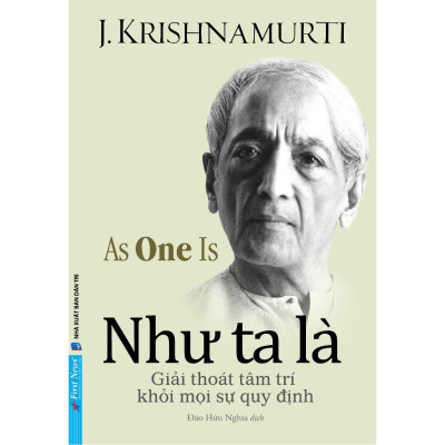 Sách - Combo J. Krishnamurti Đánh Thức Trí Thông Minh + Như Ta Là - First News