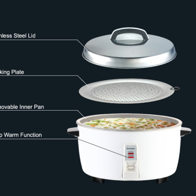 Nồi Cơm Nắp Rời Panasonic PANC-SR-GA321LRA (3.2L) - Hàng chính hãng