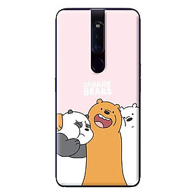 Ốp in cho Oppo F11 Pro 3 Chú Gấu Ôm - Hàng chính hãng