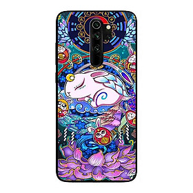 Ốp Lưng in cho Xiaomi Redmi Note 8 Pro Mẫu 12 Con Giáp Mẹo - Hàng Chính Hãng