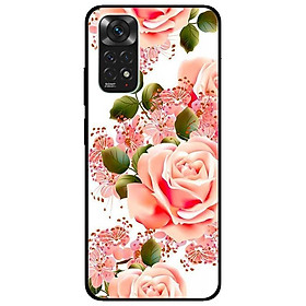 Ốp lưng dành cho Xiaomi Redmi Note 11 4G - Hoa Hồng Nhạt