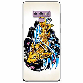 Ốp lưng dành cho Samsung Note 9 mẫu Chép Vàng Nền Sáng