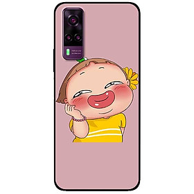 Ốp lưng dành cho Vivo Y51 (2020) / Y31 (2020) mẫu Quỳnh Áo Vàng