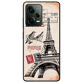 Ốp lưng cho Redmi Note 11 4G - Redmi Note 12 - Redmi Note 12 Pro - Redmi Note 12 Pro 5G - Tem Paris - Hàng Chính Hãng