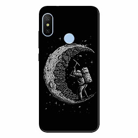 Ốp lưng in cho Xiaomi Mi A2(6x) Đào Trăng