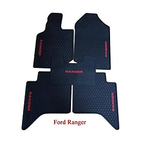 Thảm sàn, lót sàn cao su 3D cho Ford Ranger