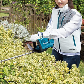 ÁO KHOÁC KHÔNG TAY LÀM MÁT DÙNG PIN SIZEL (KHÔNG KÈM PIN VÀ ĐẾ SẠC) MAKITA  DFV210AL- HÀNG CHÍNH HÃNG