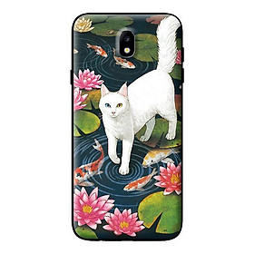 Ốp in cho Samsung Galaxy J2 Core  Mèo Trắng - Hàng chính hãng