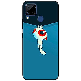 Ốp lưng dành cho Realme C15 mẫu Mèo Cầu Cứu