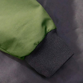 Áo khoác dù chống thấm nước 2 lớp cao cấp AK34 - Màu Rêu