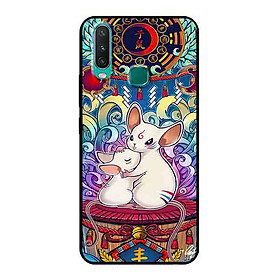 Ốp Lưng in cho Vivo Y12 Mẫu 12 Con Giáp Tí - Hàng Chính Hãng