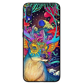 Ốp in cho 	Xiaomi Redmi Note 7 Hươu Và Cá Rồng - Hàng chính hãng