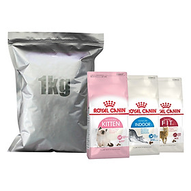 Thức Ăn Royal Canin Mixed Fit + Kitten + Indoor (Túi 1kg)