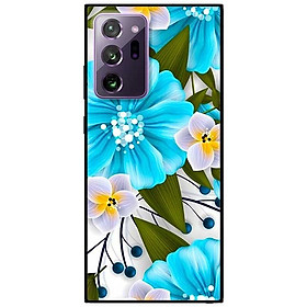 Ốp lưng dành cho Samsung Galaxy Note 20 Ultra mẫu Hoa Xanh Trắng