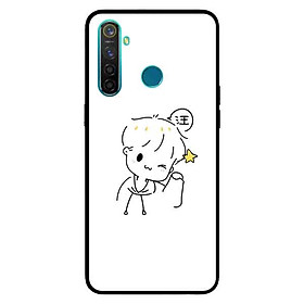 Ốp Lưng in cho Realme 5 Pro / Realme Q Mẫu Chàng Đáng Yêu - Hàng Chính Hãng