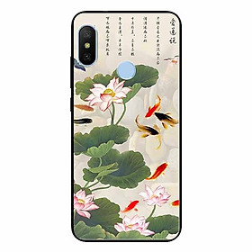 Ốp lưng in cho Xiaomi Mi A2(6x) Tranh Cá Koi
