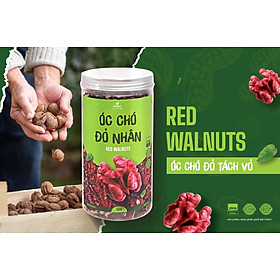 Quả Óc Chó Đỏ Mỹ đã tách vỏ ( hũ 500gr )