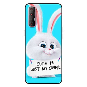 Ốp lưng dành cho Oppo Reno 3 Pro mẫu Thỏ Cute