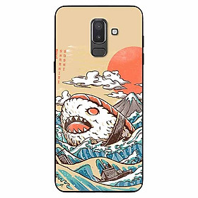 Ốp lưng dành cho Samsung J8 2018 mẫu Cá Shushi Cuộn