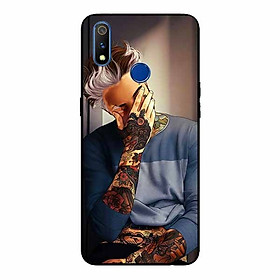 Ốp lưng in cho Realme 3 Chàng Trai Tattoo