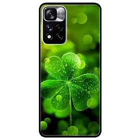 Ốp lưng dành cho Xiaomi Redmi Note 11 Pro 5G ( Bản Nội Địa ) mẫu Cỏ 3 Lá May Mắn