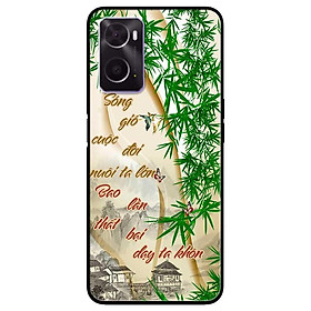 Ốp lưng dành cho Oppo A16K - Oppo A36 / A76 - Oppo Reno 7z 5G mẫu Sóng Gió Tranh Tre