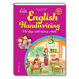 Sách - Vở Tập Viết Tiếng Anh Lớp 3 - Tập 2 - Minh Thắng