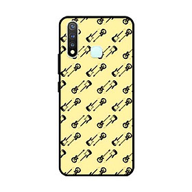 Ốp Lưng in cho Vivo Vivo Y19 /U3 /Y5s /U20 Mẫu Họa Tiết Guita - Hàng Chính Hãng