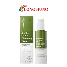Sữa rửa mặt DrCeutics Gentle Olive Cleansing Foam (200g) - Hàng chính hãng