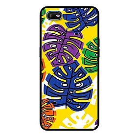 Ốp Lưng in cho Oppo A1K Mẫu Họa Tiết Lá - Hàng Chính Hãng