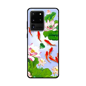 Ốp Lưng Dành Cho Samsung Galaxy S20 Ultra mẫu Đàn Cá Koi - Hàng Chính Hãng
