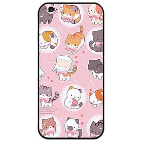 Ốp lưng dành cho Iphone 5 / 5s / 5Se - Iphone 6 / 6s - Iphone 6 Plus / 6s Plus mẫu Họa Tiết Mèo Nơ
