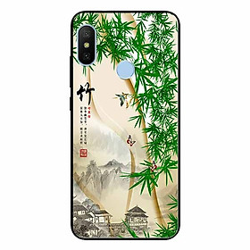 Ốp lưng in cho Xiaomi Redmi Note 5 Pro Tranh Làng Tre