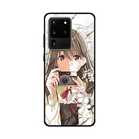 Ốp Lưng Dành Cho Samsung Galaxy S20 Ultra mẫu Nàng Chụp Hình - Hàng Chính Hãng