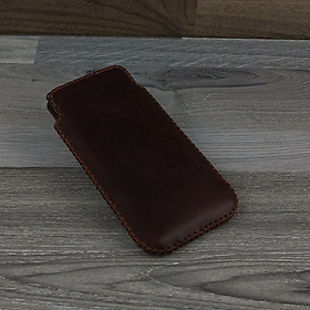 Bao Da Túi Rút dành cho Iphone 12 Pro Max Da Bò 