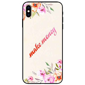 Ốp lưng in cho Iphone Xs Max Mẫu Make Money
