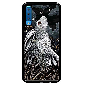Ốp in cho Samsung Galaxy A70 Thỏ Trắng - Hàng chính hãng