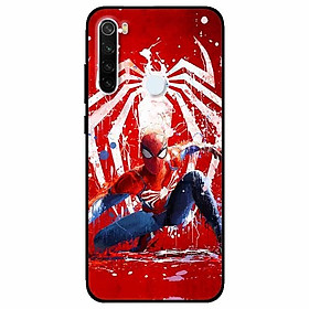 Ốp lưng dành cho Xiaomi Redmi Note 8 mẫu Người Nhện Trắng