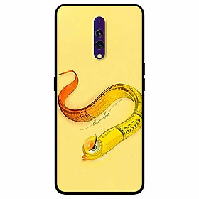 Ốp lưng dành cho Realme X mẫu Lươn Lẹo